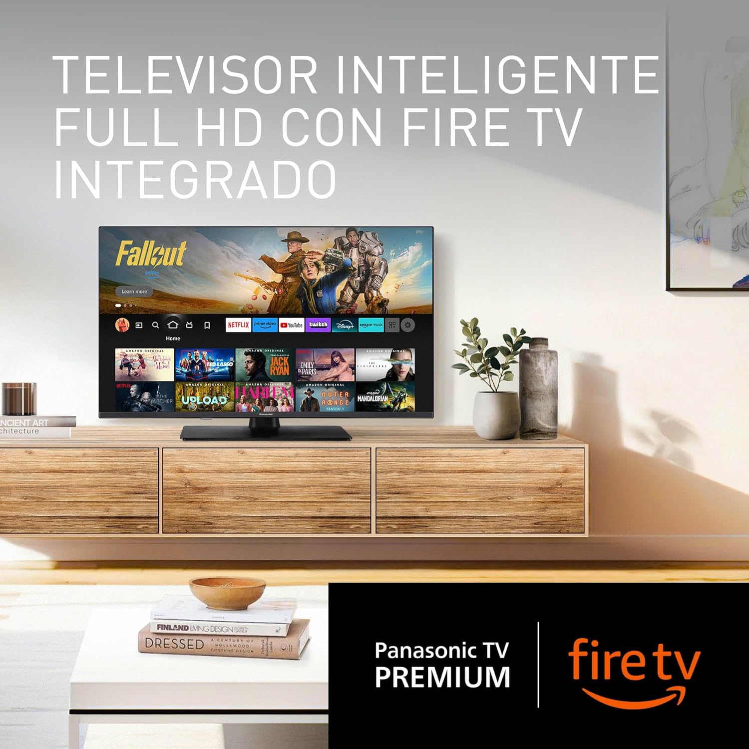 Panasonic Smart TV, con Fire TV