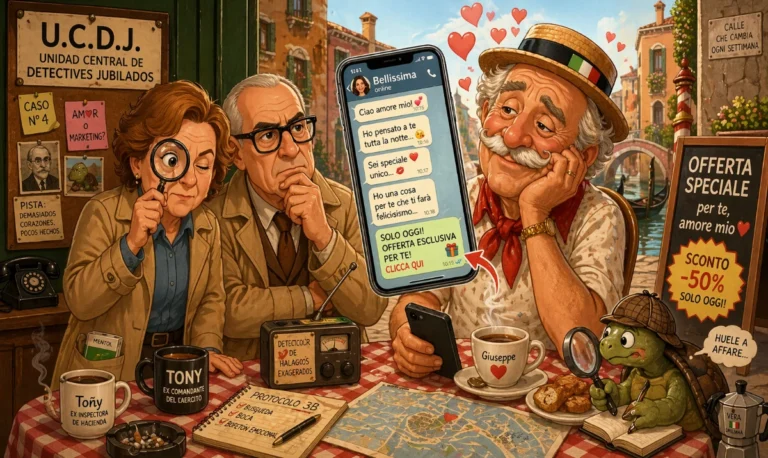 Amor sospechoso en jubilados